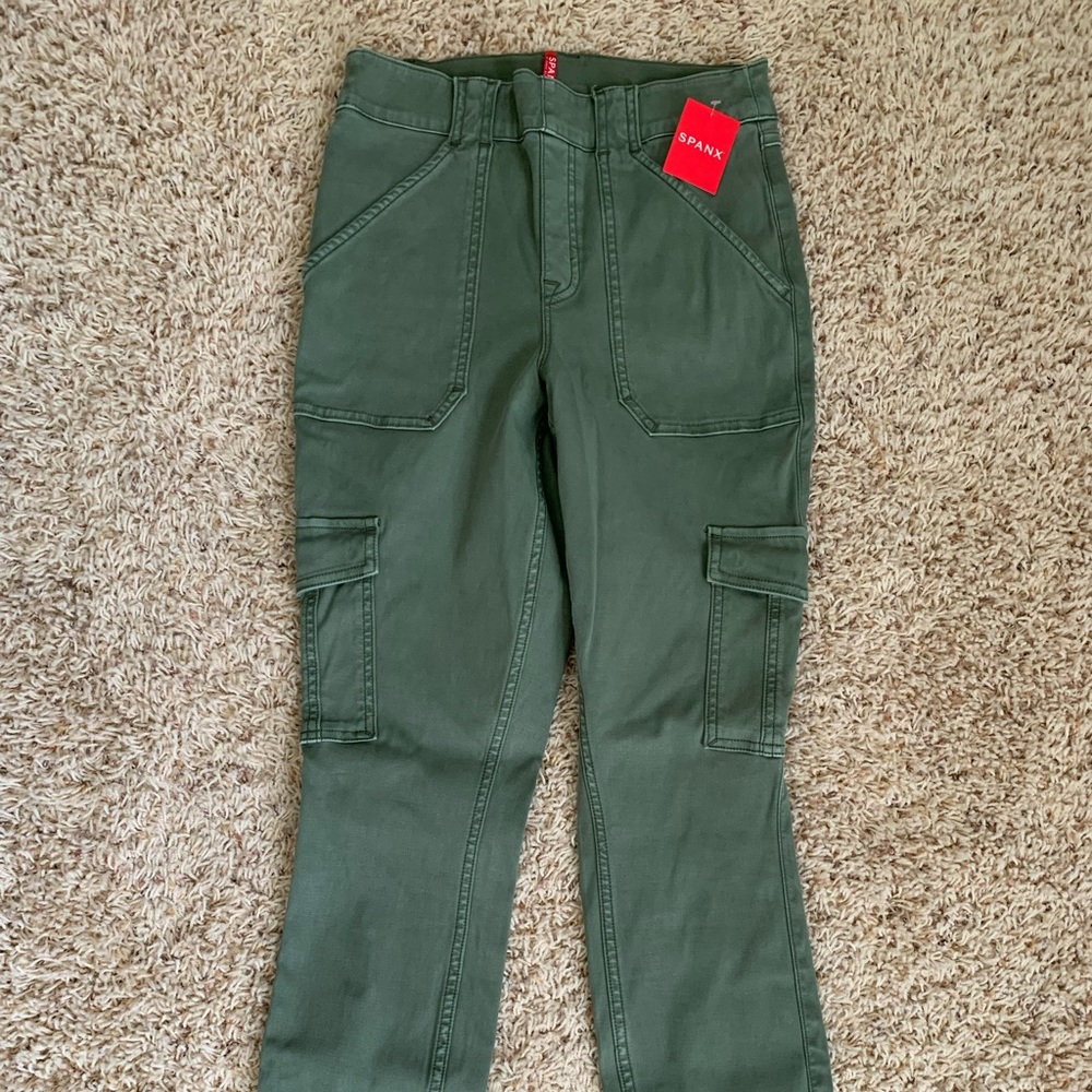 NWT SPANX stretch cargo pants
